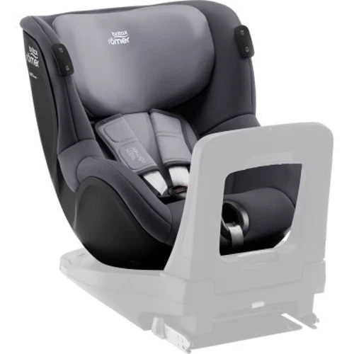 Автокресло BRITAX-ROMER DUALFIX iSENSE Midnight Grey: Крепление Isofix есть