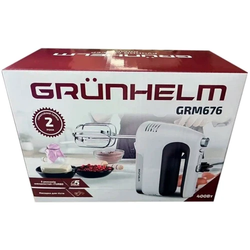 Миксер Grunhelm GRM676: Тип ручной