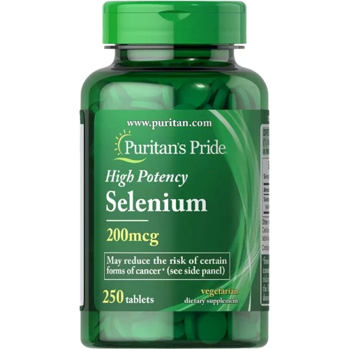Puritan's Pride Selenium 200 mcg Селен 250 таблеток
