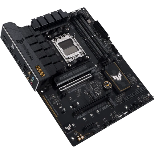 ASUS TUF GAMING B650-E WIFI UA: Дополнительно Поддержка UEFI, Адаптер Wi-Fi, Радиатор на VRM, Поддержка RAID