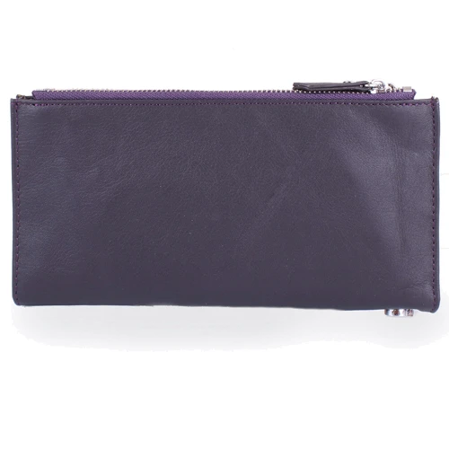 Женский кошелек ST Leather Accessories темно-фиолетовый (NST420-violet) фото 8
