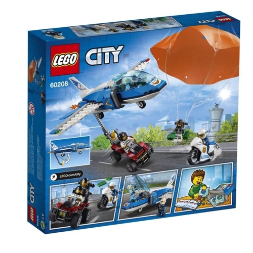 Конструктор LEGO City Воздушная полиция: арест парашютиста (60208): Серия City