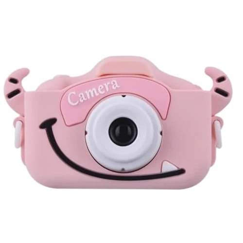 Цифровой детский фотоаппарат Baby Photo Camera Cartoon Monster pink