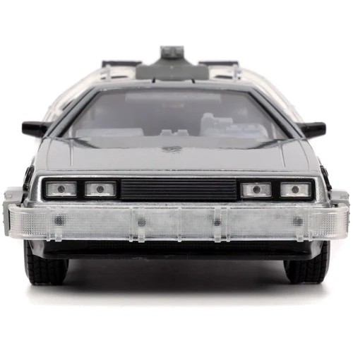 Машинка Jada Машина времени DeLorean Назад в будущее, со светом (253255038): Масштаб 1:24