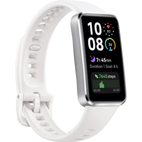 Фитнес-браслет Huawei Band 10 White Metal Body (55020ELM): Цвет серебристый
