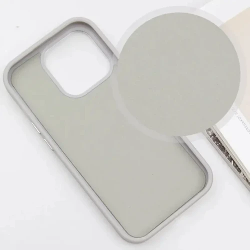 Чохол для iPhone Epik SnapCase with MagSafe Grey для iPhone 14 Pro Max: Матеріали искусственная кожа