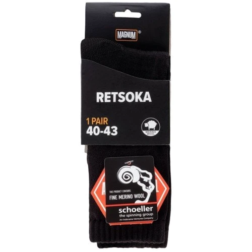 Носки Magnum Retsoka-Black/Forg Iron размер 40-43 (25-29) черные (5902786201853) фото 2