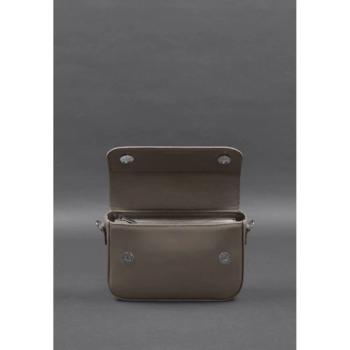 Женская сумка кросс боди BlankNote Mary темно-бежевая (BN-BAG-52-beige): Фактура Матовая, Гладкая