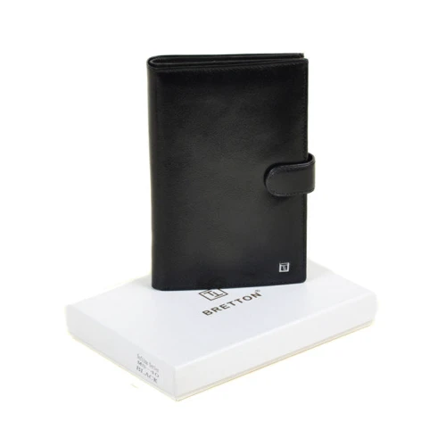 Чоловічий гаманець Bretton чорний (29325 black)