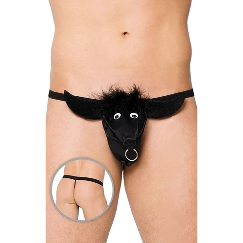Мужские стринги SoftLine Thong 4437, S/L (black)