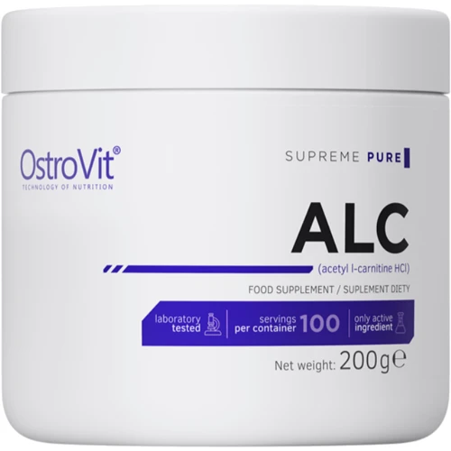 Жиросжигатель OstroVit ALC powder 200 g / 100 servings / natural
