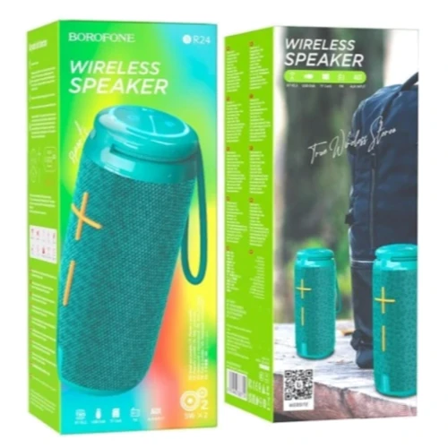 Акустика Borofone BR24 Peacoc Blue: Тип портативная