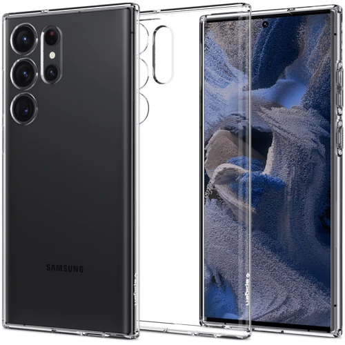 Аксессуар для смартфона Spigen Liquid Crystal Crystal Clear (ACS05610) for Samsung S918 Galaxy S23 Ultra фото 11