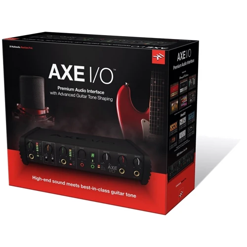 Аудио-интерфейс IK MULTIMEDIA AXE I/O: Питание 9В ПТ, 1.75A (сетевой адаптер в комплекте)