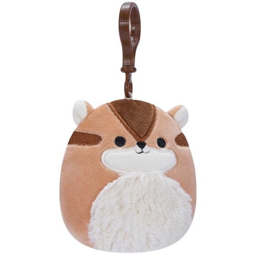 Мягкая игрушка на клипсе Squishmallows – Бурундук Мелзи 9 см (SQCP00148): Размер, см 9