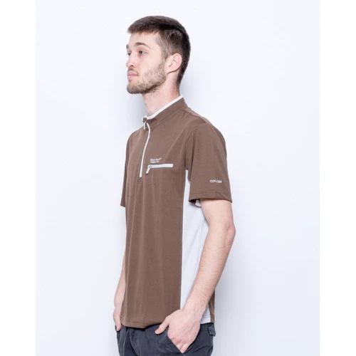 Футболка ISSA PLUS GN2-72 L коричневая: Вид Футболки