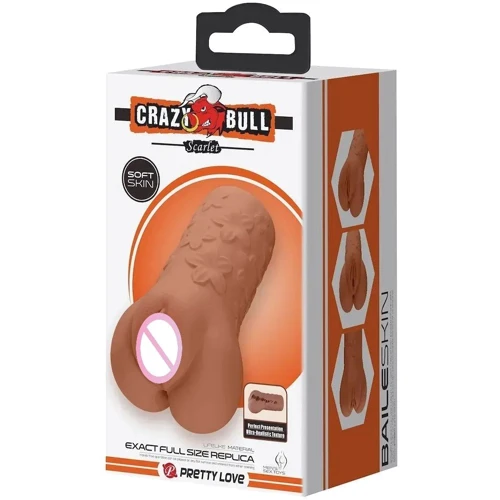 Мастурбатор вагина LYBAILE Crazy Bull Scarlet Latinos soft skin (BM-009236N-1)