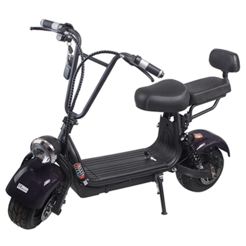 Электроскутер Rooder Citycoco Light 1000W 48V12Ah Black (00000060121)