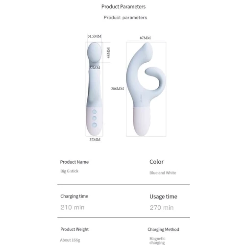 Вибратор-кролик KisToy Big G