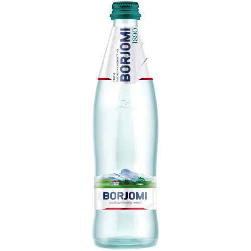 Минеральная вода Боржоми, газированная, 0.5 л (WT4037)