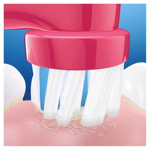 Зубная щетка Braun Oral-B D100.413.2K Frozen: Технология чистки возвратно-вращательная