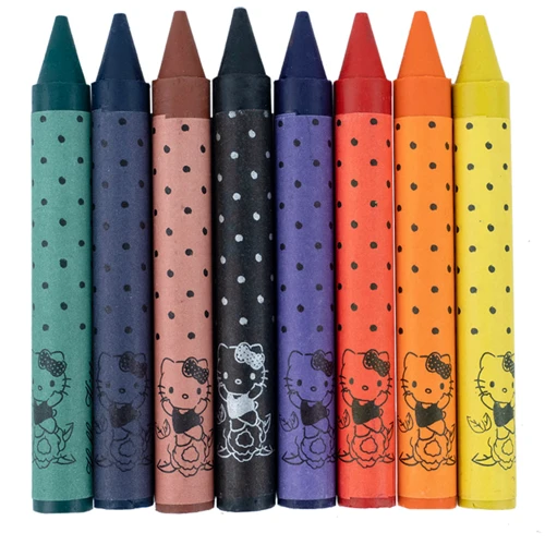 Крейда воскова Kite Jumbo Hello Kitty 8 кольорів (HK21-076): Ліцензія Hello Kitty