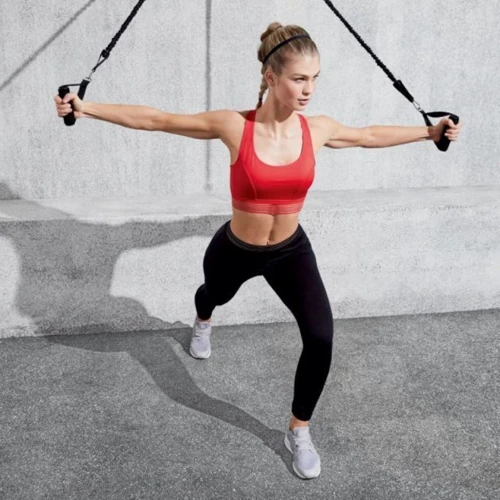 Фитнес станция Springos Crossfit CRIVIT CRV001: Вес грузового стека, кг 5