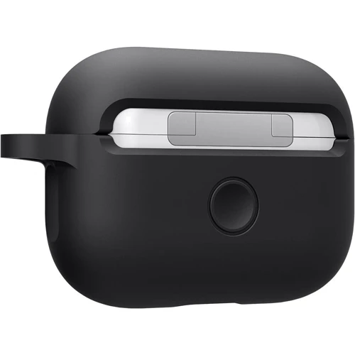 Чехол для наушников Spigen Silicone Fit with Belt Black (ASD00533) for Apple AirPods Pro фото 4