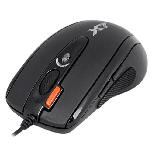 Мишка A4Tech XL-750BK Black: інтерфейс підключення USB