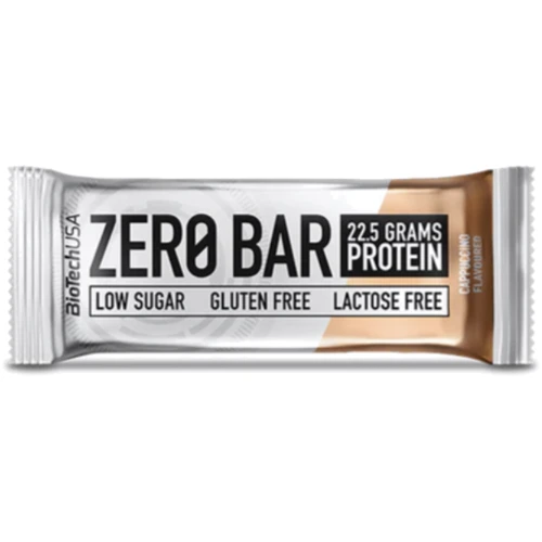Протеїнові батончики BioTechUSA ZERO Bar 20x50g Cappuccino: Форма випуску батончики