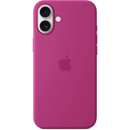 Чохол для iPhone Apple iPhone 16 Plus Silicone Case with MagSafe - Fuchsia (MYYE3ZM/A): Тип чохла накладка на заднюю часть