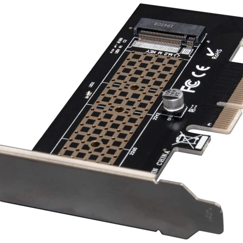 Frime PCI-E x4 to M.2 (M Key) NVMe (ECF-PCIEtoSSD003.LP): Тип Плата расширения