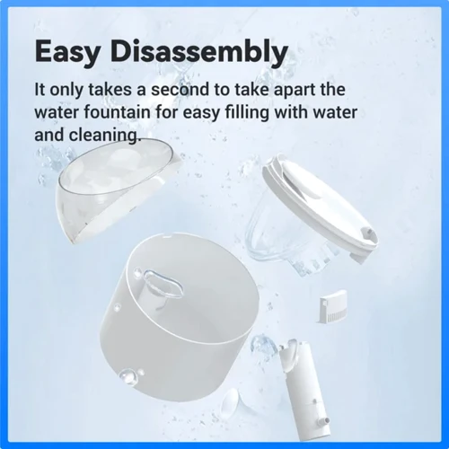 Поилка CATLINK Wireless Pump & Ultra-Filtration Water Fountain - PURE 2 (6972884750736) фото 8