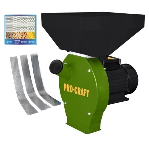Кормоизмельчитель Procraft PCM3000: Тип привода электродвигатель