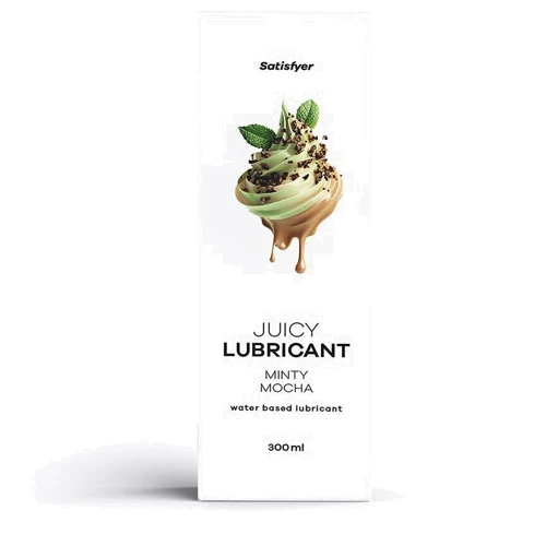 Лубрикант на водной основе Satisfyer Juicy Lubricant Minty Mocha water based 300 мл