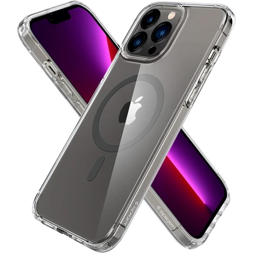Чохол для iPhone Spigen Ultra Hybrid Mag Safe Graphite (ACS03211) для iPhone 13 Pro Max: Колір серый