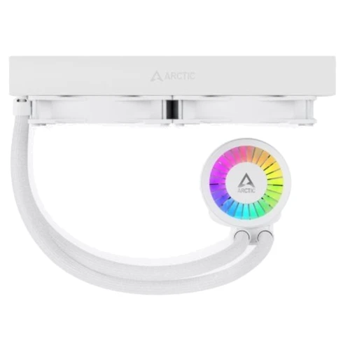 Кулер Arctic Liquid Freezer III 280 A-RGB White (ACFRE00151A): Регулировка оборотов широтно-импульсная модуляция (PWM)