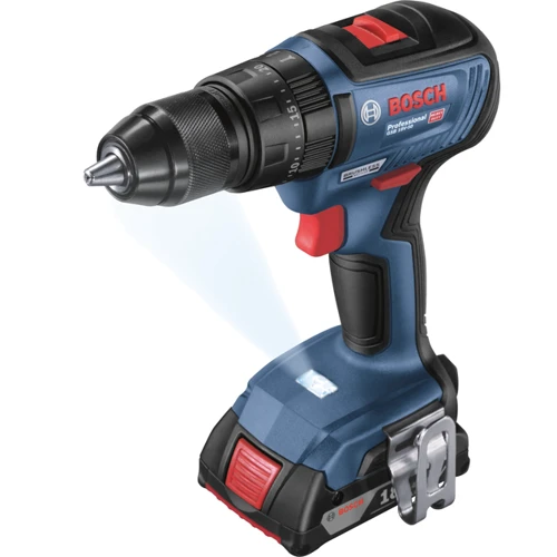 Аккумуляторная бесщеточная ударная дрель шуруповерт Bosch GSB 18V-50+ (3x аккумулятора GBA 18 В 2 Ач + Зарядное устройство GAL 18 В + L-Case) (06019H5121): Назначение профессиональный