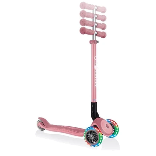 Самокат Globber Primo Foldable Plus Lights Pastel Pink (пастельно-розовый): Максимальная допустимая нагрузка, кг 50