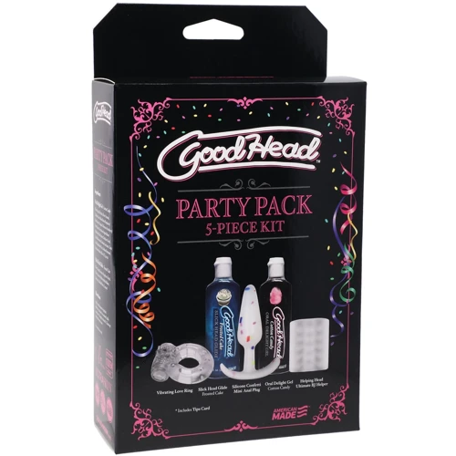 Набір Doc Johnson GoodHead - Party Pack - 5 Piece Kit