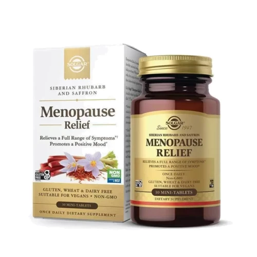 Solgar Menopause Relief Солгар Поддержка при менопаузе 30 таблеток