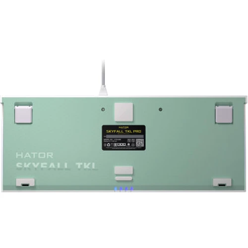 Клавиатура HATOR Skyfall TKL PRO White (HTK-656): Дополнительно подсветка клавиш