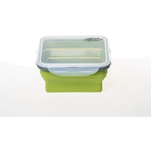 Набір з 3х контейнерів силіконових (400/700 / 1000ml) Olive (TRC-089-olive): Виробник Tramp