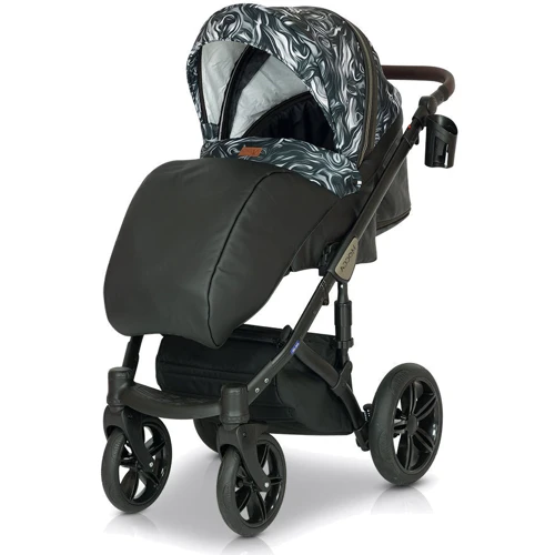 Коляска 3 в 1 Verdi Mocca 10 Графит / Аппликация (9023-VMOC-10): Количество блоков 3