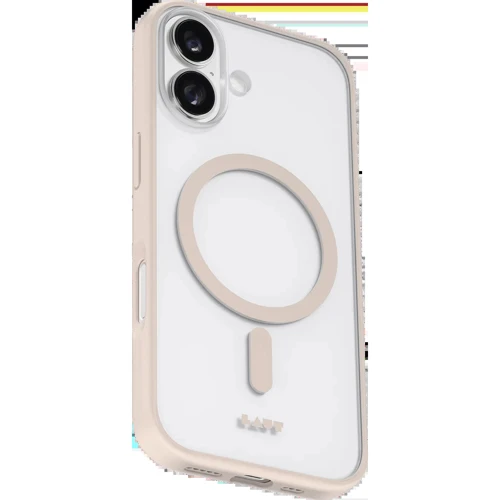 Чехол для iPhone LAUT HUEX PROTECT MagSafe Beige (L_IP25A_HPT_BE) for iPhone 17