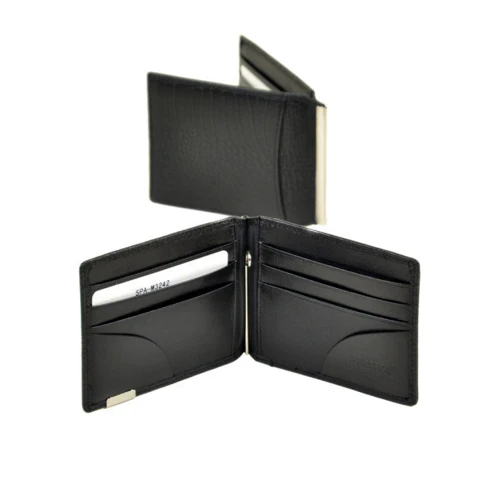 Мужской зажим для денег Bretton черный (30516 black): Пол Мужской