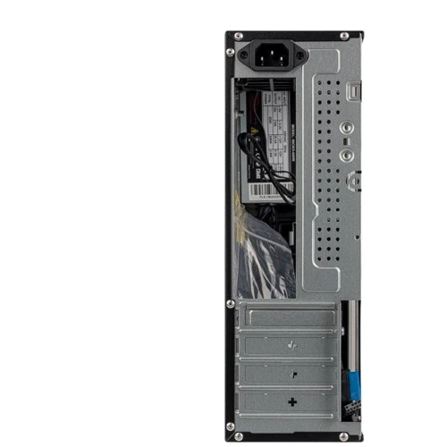 Корпус ProLogix E106 Slim 400W: Материал передней панели пластик