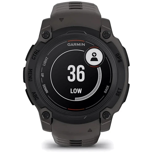 Смарт-часы Garmin Instinct E 40mm Black with Charcoal Band (010-02932-00): Стандарт защиты 10 ATM