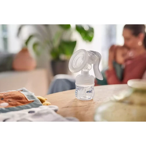 Ручной молокоотсос Philips AVENT с контейнерами для хранения грудного молока (3 шт) SCF430/13 фото 7