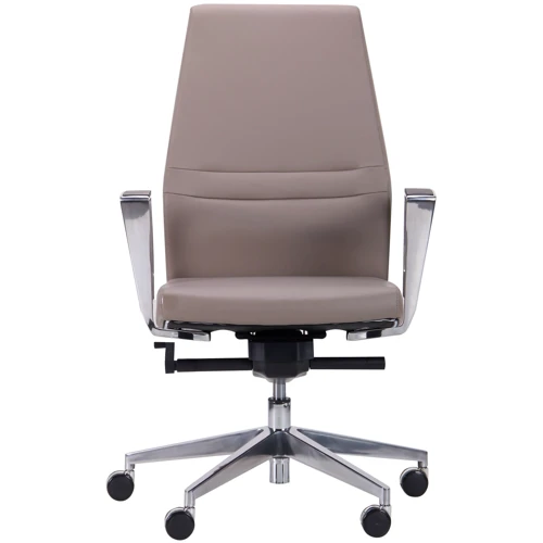 Кресло AMF Larry LB Light Grey (544567): Материал обивки Искусственная кожа